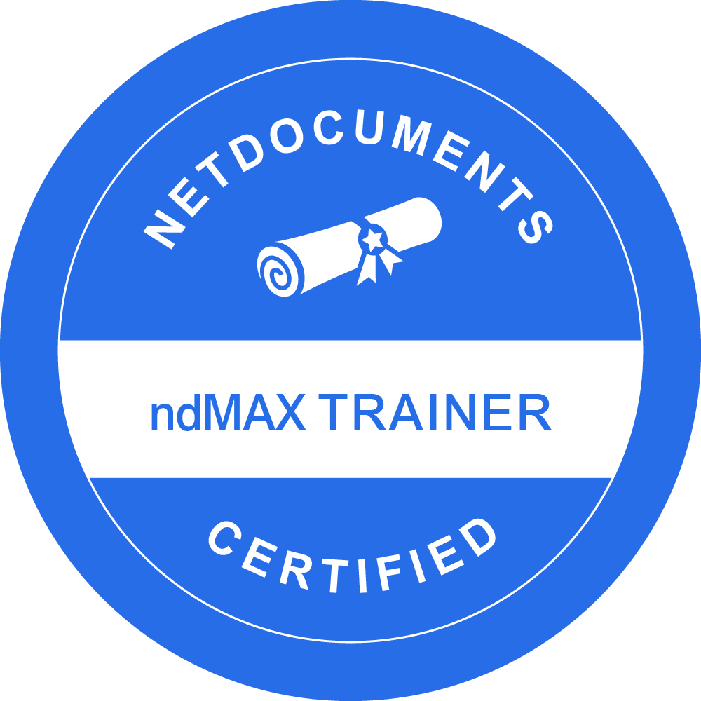 NetDocuments Trainer Badge